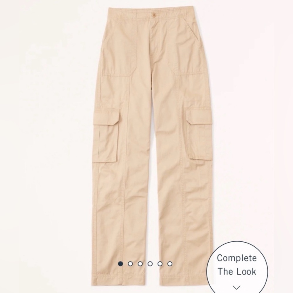 Abercrombie & Fitch Tan Trousers